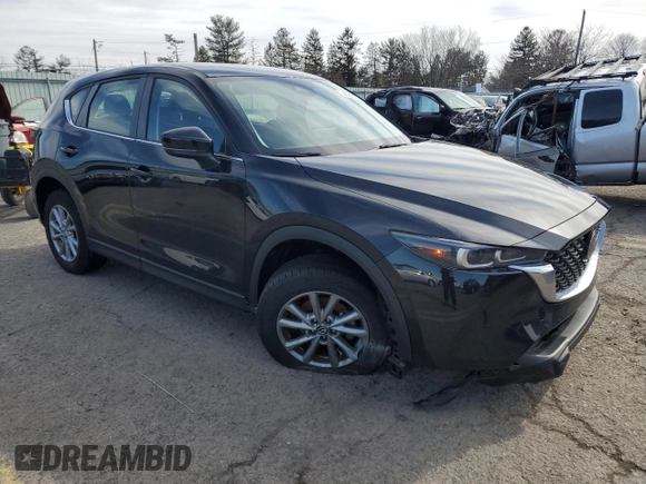 2023 Mazda CX-5 2.5 S with VIN JM3KFBAM8P0154932, listed as a Copart auction lot 45892435 with 48,749 mi miles and Salvage Title. Bid and sale history available at carsss.com. Image 4.