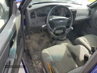 2002 Ford Ranger XL with VIN 1FTYR10U02PB37452, listed as a Copart auction lot 52814135 with 227,375 mi miles and Salvage Title. Bid and sale history available at carsss.com. Image 8.