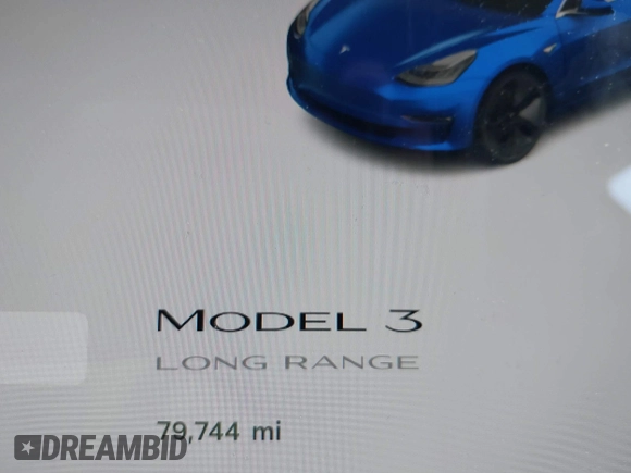 2018 Tesla Model 3 Long Range Battery z VIN 5YJ3E1EA6JF041970, wystawiony jako IAAI lot #42224514 z przebiegiem 79 744 mil mil oraz . Historia ofert i sprzedaży dostępna na DreamBid. Obrazek 15.