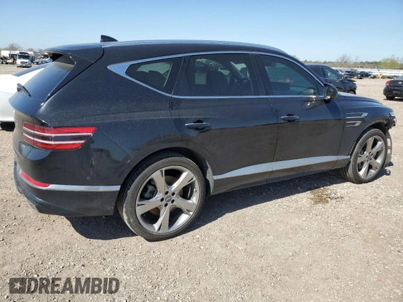 2022 Genesis GV80 z VIN KMUHBDSB7NU091218, wystawiony jako Copart lot #48582425 z przebiegiem 32 495 mil mil oraz Szkoda całkowita • Salvage title. Historia ofert i sprzedaży dostępna na DreamBid. Obrazek 3.