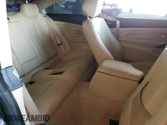 2014 BMW 4 Series 428i with VIN WBA3N3C55EF711010, listed as a Copart auction lot 59377495 with 135,994 mi miles and Salvage title. Bid and sale history available at DreamBid. Image 10.