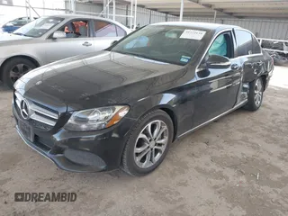 2015 Mercedes-Benz C-Class C 300 with VIN 55SWF4JB3FU071427, listed as a IAAI auction lot 41722139 with 130,966 mi miles. Bid and sale history available at carsss.com. Image 17.