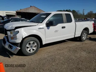 2017 Ford F-150 XL with VIN 1FTEX1CF8HKC27458, listed as a Copart auction lot 48112715 with 191,000 mi miles and Salvage Title. Bid and sale history available at carsss.com. Image 1.