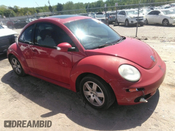2007 Volkswagen Beetle with VIN 3VWRW31C57M515547, listed as a IAAI auction lot 42046005 with 194,435 mi miles and . Bid and sale history available at DreamBid. Image 1.