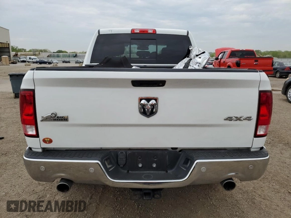 2017 Ram 1500 Big Horn with VIN 3C6RR7LT3HG784703, listed as a Copart auction lot 49700353 with 19,619 mi miles and Salvage title. Bid and sale history available at DreamBid. Image 6.