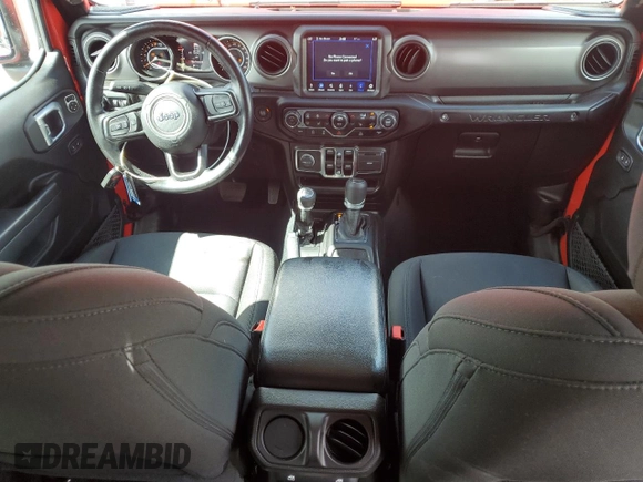 2021 Jeep Wrangler Unlimited Sport S z VIN 1C4HJXDG9MW866184, wystawiony jako Copart lot #61152125 z przebiegiem 37 215 mil mil oraz Szkoda całkowita • Salvage title. Historia ofert i sprzedaży dostępna na DreamBid. Obrazek 8.