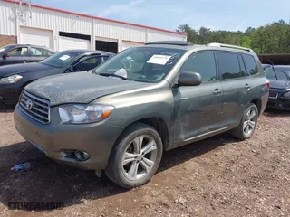 2008 Toyota Highlander Sport with VIN JTEDS43A382025333, listed as a IAAI auction lot 41895170 with 375,334 mi miles. Bid and sale history available at carsss.com. Image 18.