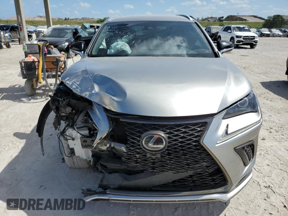 2021 Lexus NX 300 F Sport z VIN JTJSARBZ2M2183995, wystawiony jako Copart lot #54525445 z przebiegiem 67 341 mil mil oraz Szkoda całkowita • Salvage title. Historia ofert i sprzedaży dostępna na DreamBid. Obrazek 5.