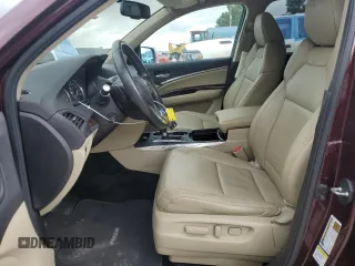 2015 Acura MDX with VIN 5FRYD4H29FB015576, listed as a Copart auction lot 63522315 with 66,884 mi miles and Salvage title. Bid and sale history available at DreamBid. Image 7.