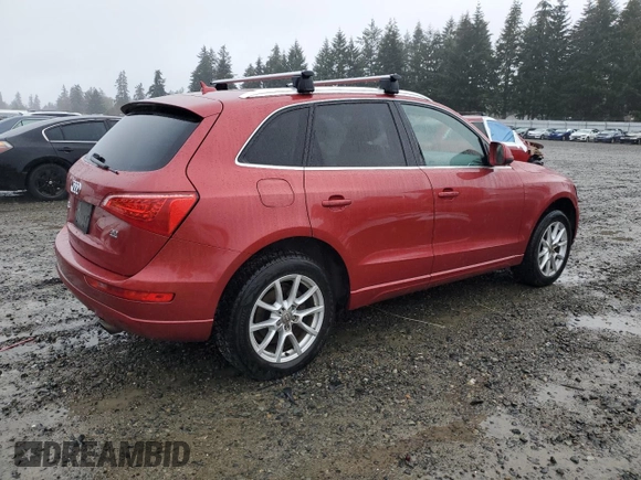 2010 Audi Q5 Premium with VIN WA1CKAFP8AA071681, listed as a Copart auction lot 49727455 with 163,152 mi miles and Salvage title. Bid and sale history available at DreamBid. Image 3.
