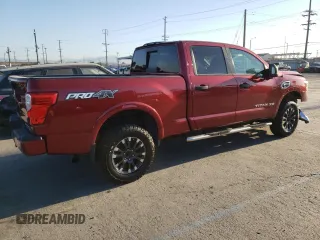 2016 Nissan Titan XD PRO-4X with VIN 1N6BA1F46GN516606, listed as a Copart auction lot 81097854 with 38,097 mi miles and Salvage Title. Bid and sale history available at carsss.com. Image 3.