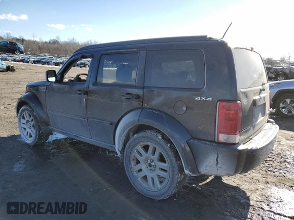 2011 Dodge Nitro Heat with VIN 1D4PU4GK1BW601342, listed as a Copart auction lot 46161205 with 224,751 mi miles and Salvage Title. Bid and sale history available at DreamBid. Image 2.