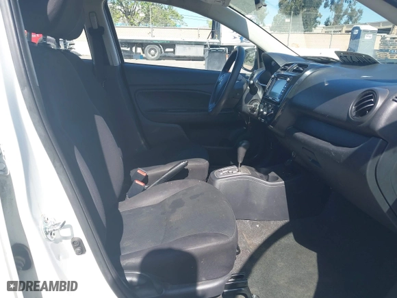 2019 Mitsubishi Mirage G4 ES with VIN ML32F3FJ0KHF01618, listed as a IAAI auction lot 41992596 with 66,512 mi miles. Bid and sale history available at carsss.com. Image 5.