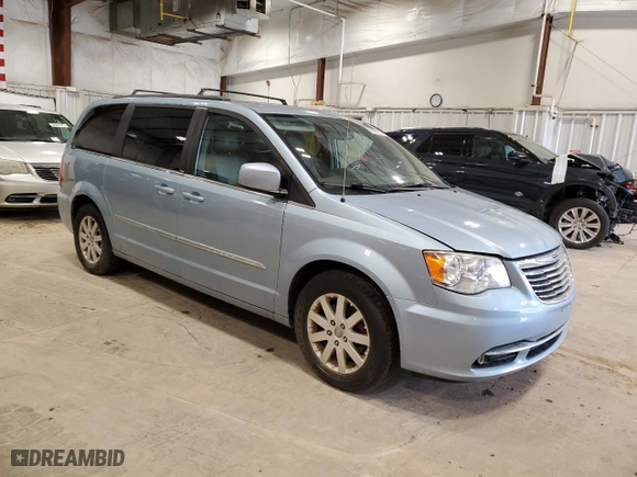 2013 Chrysler Town & Country Touring with VIN 2C4RC1BGXDR603998, listed as a Copart auction lot 52190375 with 126,068 mi miles and Clean Title. Bid and sale history available at carsss.com. Image 4.