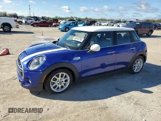2019 MINI Hardtop 4 Door Cooper S with VIN WMWXU3C54K2H55428, listed as a Copart auction lot 46844795 with Not Provided miles and Salvage Title. Bid and sale history available at DreamBid. Image 1.