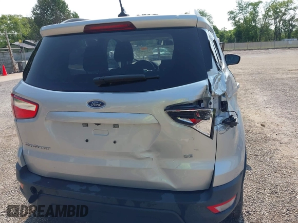 2021 Ford EcoSport SE with VIN MAJ3S2GE3MC412086, listed as a IAAI auction lot 42399957 with 38,628 mi miles and . Bid and sale history available at DreamBid. Image 21.