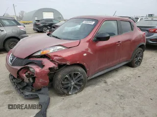 2014 Nissan Juke SV with VIN JN8AF5MR4ET356020, listed as a Copart auction lot 44993545 with Not Provided miles and Salvage Title. Bid and sale history available at carsss.com. Image 1.