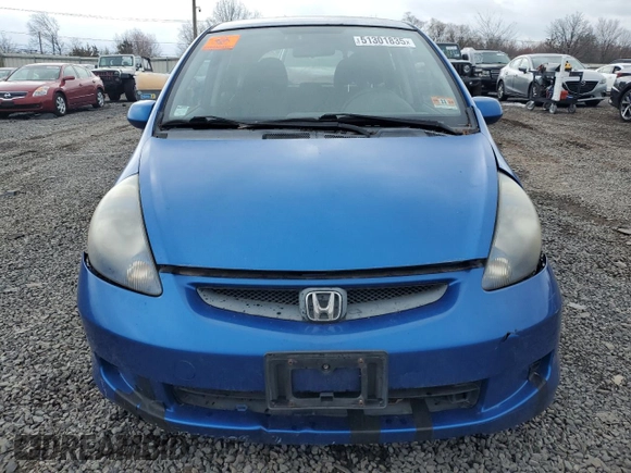 2007 Honda Fit с VIN JHMGD38407S026400, выставлен на аукционе Copart как лот 51301835 с пробегом 195 655 миль миль и Чистый • Clean title. История ставок и продаж доступна на DreamBid. Изображение 5.