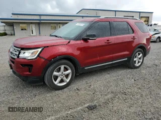 2018 Ford Explorer XLT z VIN 1FM5K7D88JGB65131, wystawiony jako Copart lot #52633515 z przebiegiem 80 226 mil mil oraz Szkoda całkowita • Salvage title. Historia ofert i sprzedaży dostępna na DreamBid. Obrazek 1.