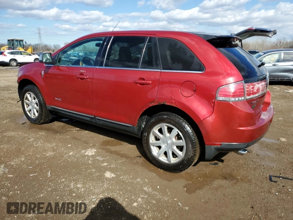 2007 Lincoln MKX with VIN 2LMDU68C57BJ33658, listed as a Copart auction lot 50152075 with 151,746 mi miles and Salvage Title. Bid and sale history available at carsss.com. Image 2.