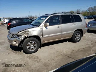 2005 Toyota Highlander with VIN JTEEP21A450110878, listed as a Copart auction lot 52506425 with 280,291 mi miles and Salvage Title. Bid and sale history available at DreamBid. Image 1.