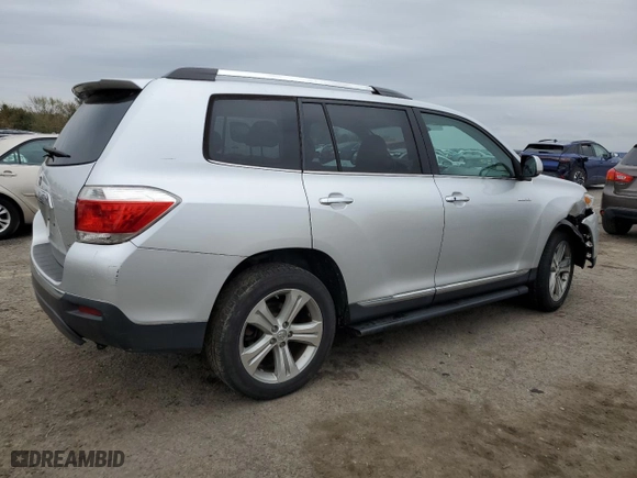 2013 Toyota Highlander Limited with VIN 5TDDK3EHXDS252983, listed as a Copart auction lot 52664575 with 94,658 mi miles and Salvage Title. Bid and sale history available at carsss.com. Image 3.