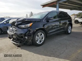2019 Ford Edge SEL with VIN 2FMPK3J94KBC24182, listed as a Copart auction lot 45706015 with 18,828 mi miles and Salvage Title. Bid and sale history available at carsss.com. Image 1.