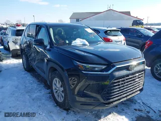 2024 Toyota Grand Highlander Hybrid XLE with VIN 5TDACAB50RS001394, listed as a IAAI auction lot 41405038 with 25,597 mi miles. Bid and sale history available at carsss.com. Image 1.