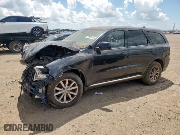 2015 Dodge Durango SXT with VIN 1C4RDHAGXFC695097, listed as a Copart auction lot 61503785 with 210,649 mi miles and Clean title. Bid and sale history available at DreamBid. Image 1.
