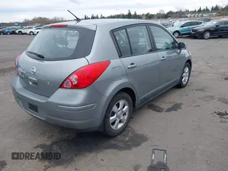 2007 Nissan Versa 1.8 S with VIN 3N1BC13E27L419464, listed as a IAAI auction lot 41776767 with 184,484 mi miles. Bid and sale history available at carsss.com. Image 4.