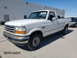 1996 Ford F-150 with VIN 1FTEF14H6TLB73809, listed as a Copart auction lot 72203584 with 227,762 mi miles and Clean Title. Bid and sale history available at carsss.com. Image 1.