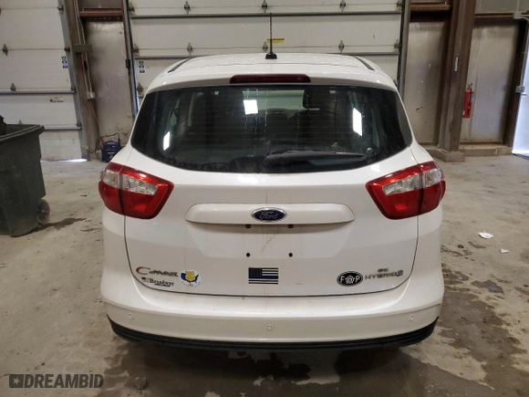 2013 Ford C-Max Hybrid SE with VIN 1FADP5AU5DL533662, listed as a Copart auction lot 51816185 with 125,475 mi miles and Clean Title. Bid and sale history available at carsss.com. Image 6.