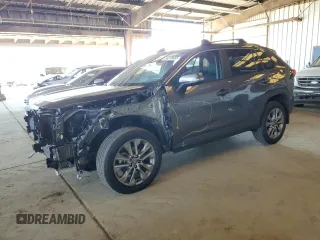 2024 Toyota RAV4 XLE Premium with VIN 2T3C1RFV3RC290066, listed as a Copart auction lot 56318665 with 28,741 mi miles and Salvage title. Bid and sale history available at DreamBid. Image 1.