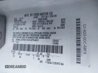 2016 Ford Transit Connect XL с VIN NM0LS7EX1G1276453, выставлен на аукционе IAAI как лот 41065409 с пробегом 119 546 миль миль и . История ставок и продаж доступна на DreamBid. Изображение 9.