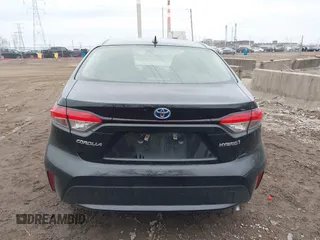 2022 Toyota Corolla Hybrid LE with VIN JTDEAMDEXNJ044413, listed as a IAAI auction lot 41556787 with 37,529 mi miles. Bid and sale history available at carsss.com. Image 16.