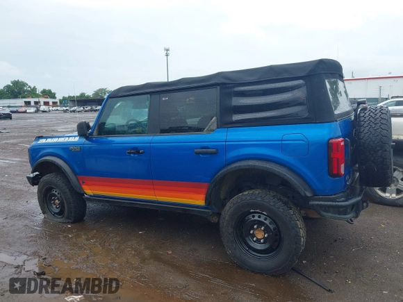 2022 Ford Bronco с VIN 1FMEE5DP7NLB05406, выставлен на аукционе IAAI как лот 42607701 с пробегом 38 206 миль миль и . История ставок и продаж доступна на DreamBid. Изображение 14.