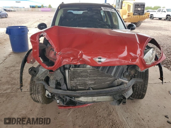 2013 MINI Countryman S z VIN WMWZC3C51DWP24514, wystawiony jako Copart lot #50951945 z przebiegiem 156 156 mil mil oraz Szkoda całkowita • Salvage title. Historia ofert i sprzedaży dostępna na DreamBid. Obrazek 5.
