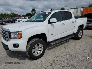 2017 GMC Canyon 2WD SLE with VIN 1GTG5CEN0H1193780, listed as a Copart auction lot 53747594 with 115,135 mi miles and Salvage Title. Bid and sale history available at carsss.com. Image 1.