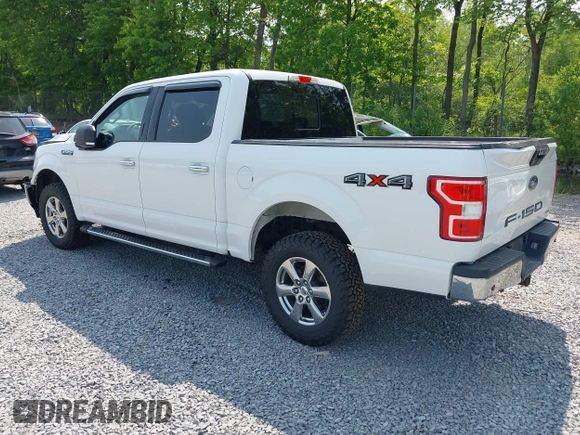 2019 Ford F-150 XL with VIN 1FTEW1E44KFC73383, listed as a IAAI auction lot 42414579 with 204,997 mi miles and . Bid and sale history available at DreamBid. Image 3.