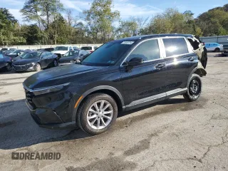 2024 Honda CR-V EX-L with VIN 2HKRS4H76RH443599, listed as a Copart auction lot 71830734 with 22,852 mi miles and Salvage Title. Bid and sale history available at carsss.com. Image 1.