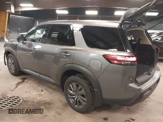 2024 Nissan Pathfinder S with VIN 5N1DR3AC8RC296622, listed as a IAAI auction lot 42288996 with 8,791 mi miles and . Bid and sale history available at DreamBid. Image 3.