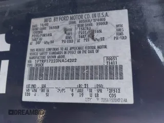 2003 Ford F-150 XL with VIN 1FTRF17223NA54202, listed as a IAAI auction lot 41535299 with Not Provided miles and . Bid and sale history available at DreamBid. Image 9.