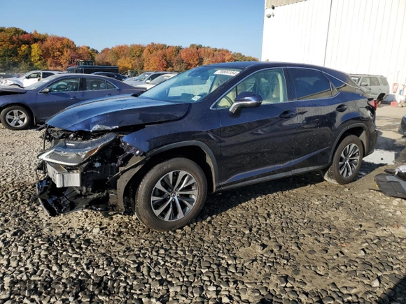 2022 Lexus RX 350 with VIN 2T2AZMDA2NC313743, listed as a Copart auction lot 76804154 with 9,503 mi miles and Salvage title. Bid and sale history available at DreamBid. Image 1.