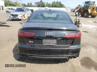 2018 Audi S6 Premium Plus with VIN WAUFFAFC5JN045386, listed as a Copart auction lot 68724174 with 107,010 mi miles and Salvage Title. Bid and sale history available at carsss.com. Image 6.