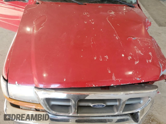 2000 Ford Ranger XLT with VIN 1FTZR15X5YPB27869, listed as a Copart auction lot 45150485 with 111,539 mi miles and Salvage Title. Bid and sale history available at carsss.com. Image 11.