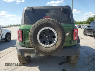 2023 Ford Bronco z VIN 1FMDE5CP1PLB73958, wystawiony jako Copart lot #58026345 z przebiegiem Nie podano mil oraz Szkoda całkowita • Salvage title. Historia ofert i sprzedaży dostępna na DreamBid. Obrazek 6.