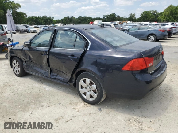 2010 Kia Optima LX with VIN KNAGG4A87A5391946, listed as a Copart auction lot 54005025 with 144,652 mi miles and Salvage Title. Bid and sale history available at carsss.com. Image 2.