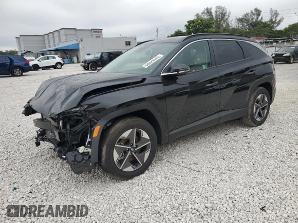 2025 Hyundai Tucson SEL Convenience with VIN 5NMJC3DE9SH490377, listed as a Copart auction lot 88629545 with 295 mi miles and Salvage Title. Bid and sale history available at carsss.com. Image 1.
