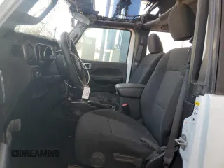 2020 Jeep Wrangler Sport S with VIN 1C4GJXAG0LW151115, listed as a Copart auction lot 55514505 with Not provided miles and Salvage title. Bid and sale history available at DreamBid. Image 7.
