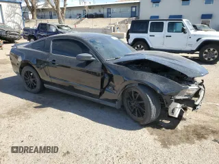 2012 Ford Mustang V6 Premium with VIN 1ZVBP8AM0C5264957, listed as a Copart auction lot 47693555 with 118,936 mi miles and Salvage Title. Bid and sale history available at carsss.com. Image 4.